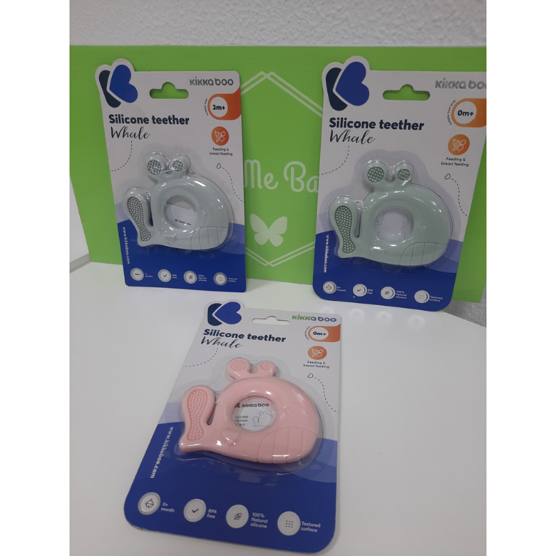 Mordedor de Silicone Baleia