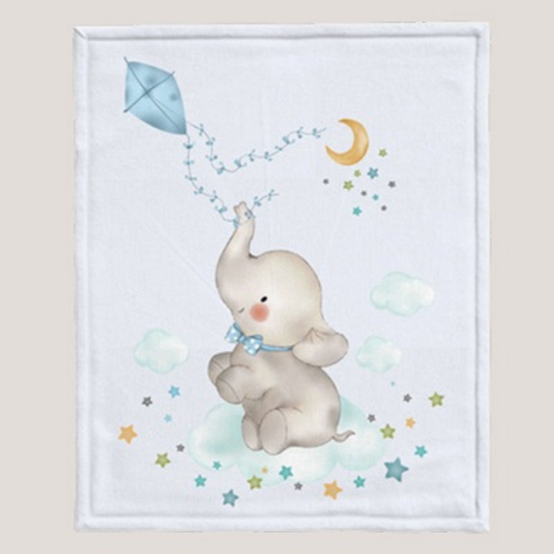 Cobertor para Berço Elefante