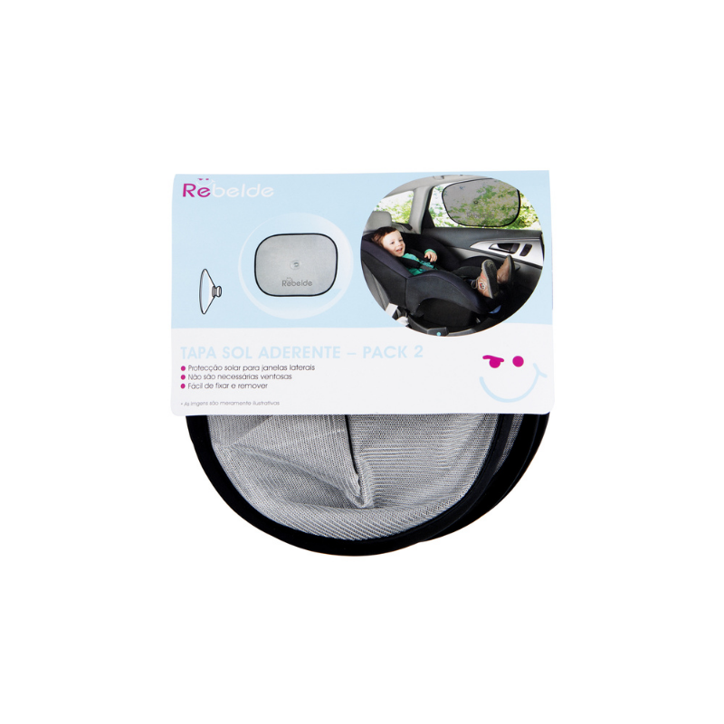 Pack de 2 Cortinas com Ventosas